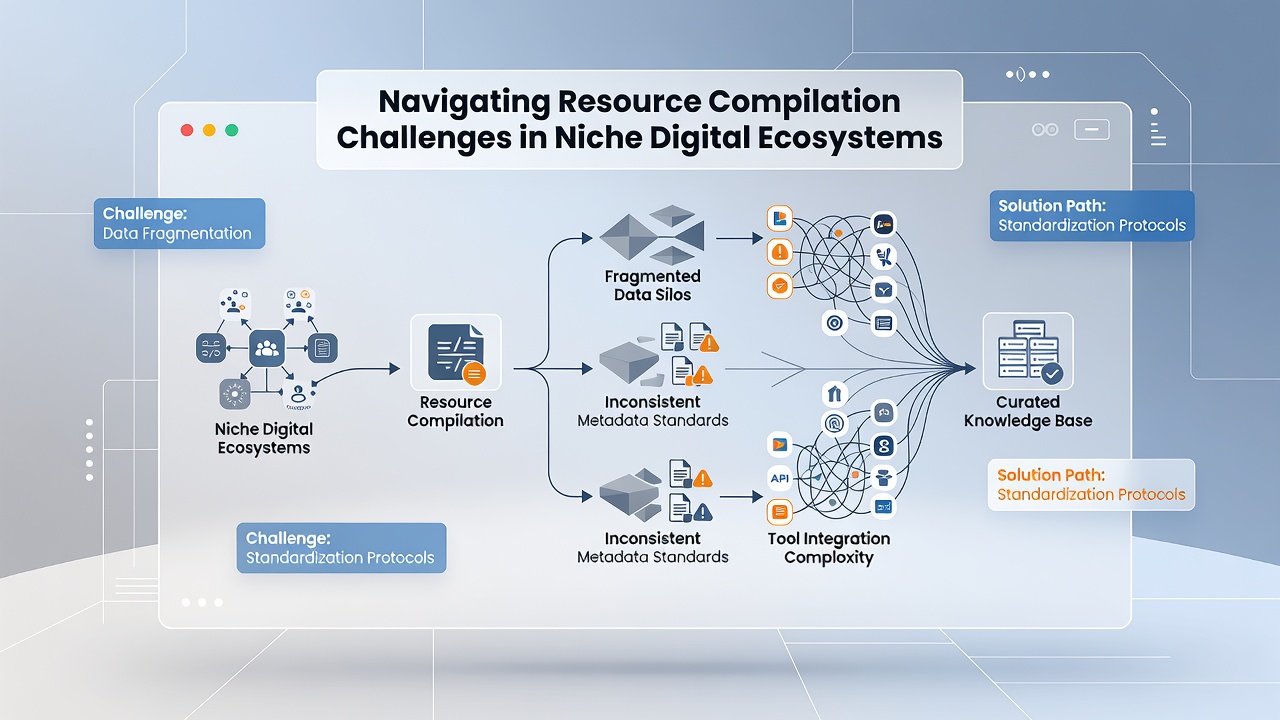 Illustration of collaborative resource management across distributed digital networks
